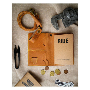 Trip Machine Explorer Wallet - Vintage Tan