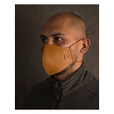 Trip Machine Face Mask - Vintage Tan