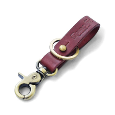 Trip Machine Key Fob - Cherry Red + Metallic Black