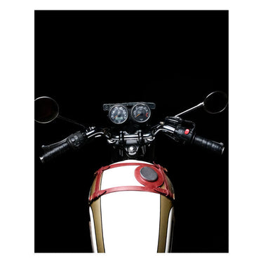 Trip Machine Leather Grip Wrap Set - Black Perforated
