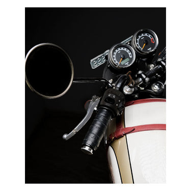 Trip Machine Leather Grip Wrap Set - Black Perforated