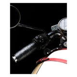 Trip Machine Leather Grip Wrap Set - Black Perforated