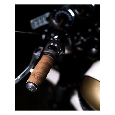 Trip Machine Leather Grip Wrap Set - Tobacco
