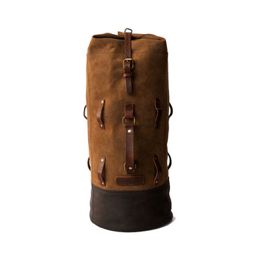 Trip Machine Military Duffel Bag - Tobacco