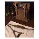 Trip Machine Mini Backpack/Saddlebag 3,3L - Tobacco