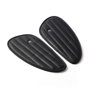 Trip Machine Mini Classic Leather Tank Pad Set - Black