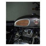Trip Machine Mini Classic Leather Tank Pad Set - Tobacco