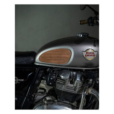 Trip Machine Mini Classic Leather Tank Pad Set - Tobacco