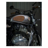 Trip Machine Mini Classic Leather Tank Pad Set - Tobacco