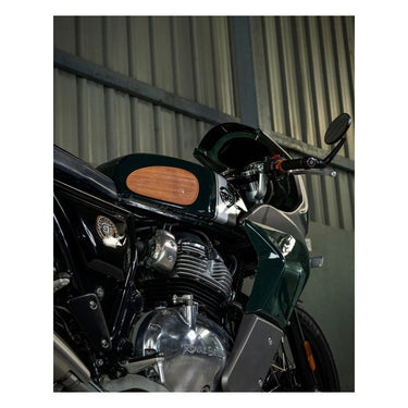 Trip Machine Mini Classic Leather Tank Pad Set - Tobacco