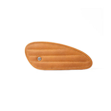 Trip Machine Mini Classic Leather Tank Pads - Vintage Tan