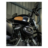 Trip Machine Mini Classic Leather Tank Pads - Vintage Tan