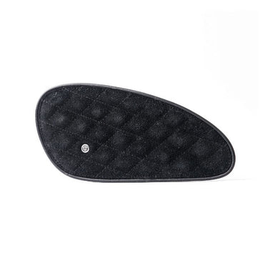 Trip Machine Mini Diamond Leather Tank Pad Set - Black Suede