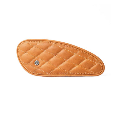 Trip Machine Mini Diamond Leather Tank Pads - Vintage Tan