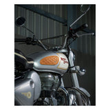 Trip Machine Mini Diamond Leather Tank Pads - Vintage Tan
