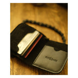 Trip Machine Moto Wallet - Black