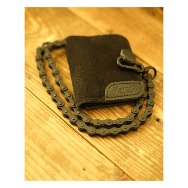 Trip Machine Moto Wallet - Black