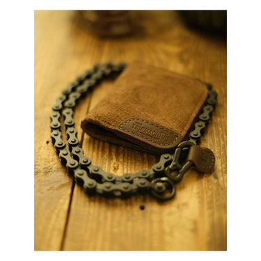 Trip Machine Moto Wallet - Tobacco