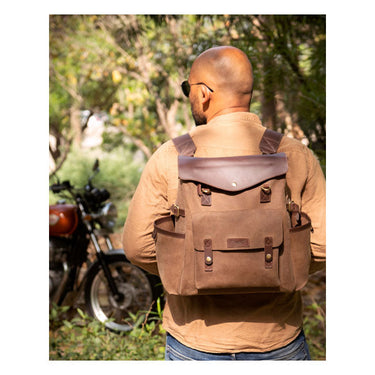 Trip Machine Outlander Saddlebag - Tobacco