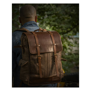Trip Machine Rambler Backpack - Vintage Tan