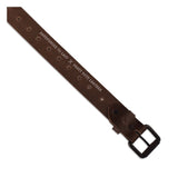 Trip Machine Single Pin Belt - Tobacco