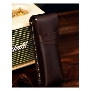 Trip Machine Sunglasses Case - Tobacco