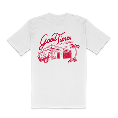 Motoccino Good Times T-shirt - White