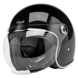 Biltwell Tahoe Helmet - Gloss Black
