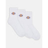 Dickies Valley Grove Mid Socks - White