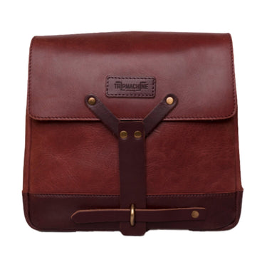 Trip Machine Messenger Bag - Cherry Red