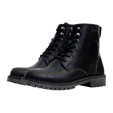 Trip Machine Moc-Toe Boots - Black