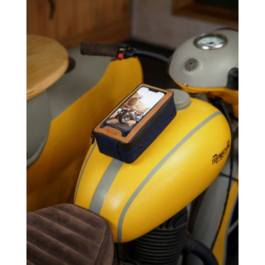 Trip Machine Navigator Bag - Blue & Tan