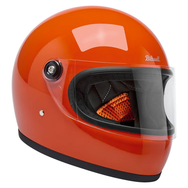 Biltwell Gringo S Helmet - Gloss Hazard Orange