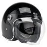 Biltwell Tahoe Helmet - Gloss Black