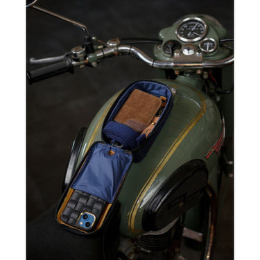 Trip Machine Navigator Bag - Blue & Tan