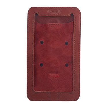 Trip Machine Phone Pouch - Cherry Red