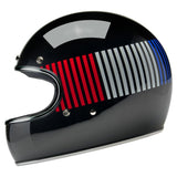 Biltwell Gringo Helmet - RWB Raceflow Black
