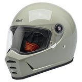 Biltwell Lane Splitter Helmet - Chalk