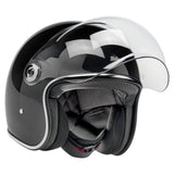Biltwell Tahoe Helmet - Gloss Black