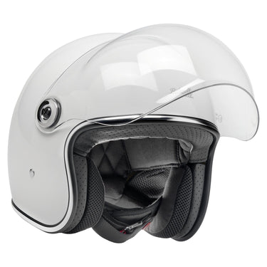 Biltwell Tahoe Helmet - Gloss White