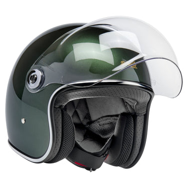 Biltwell Tahoe Helmet - Metallic Sierra Green
