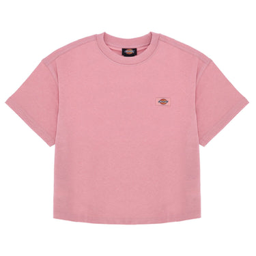 Dickies Oakport Female Boxy T-Shirt - Bridal Rose