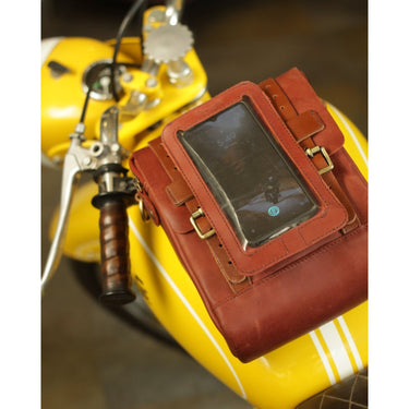 Trip Machine Phone Pouch - Cherry Red