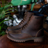 Trip Machine Moc-Toe Boots - Mocha