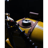 Trip Machine Tank Strap Cap In Center - Tobacco