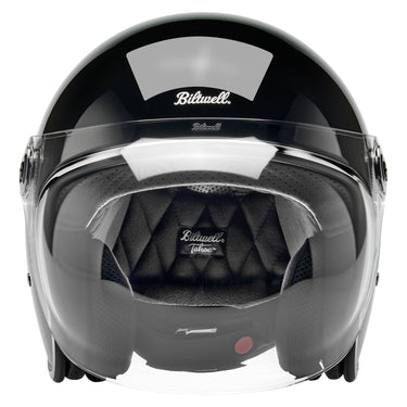 Biltwell Tahoe Helmet - Gloss Black