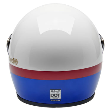 Biltwell Gringo S Helmet - Gloss RWB