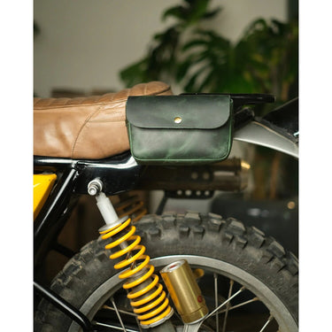 Trip Machine Sidekick Moto Pouch - Forest Green