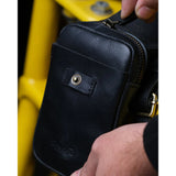 Trip Machine Tank Strap Cap In Center - Black