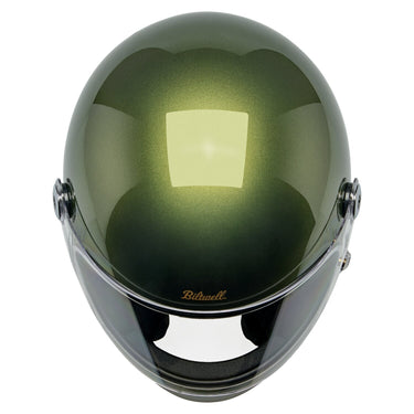 Biltwell Gringo S Helmet - Metallic Dart Green